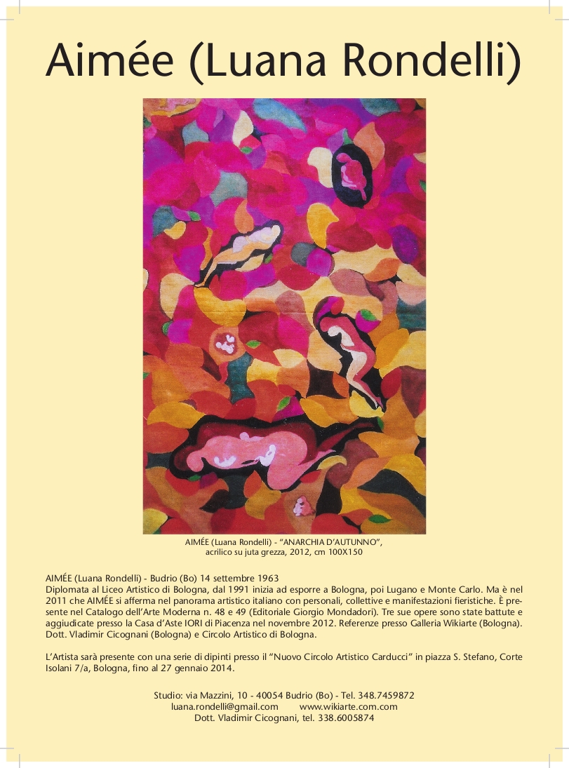 Pubblicazioni su Luana Rondelli