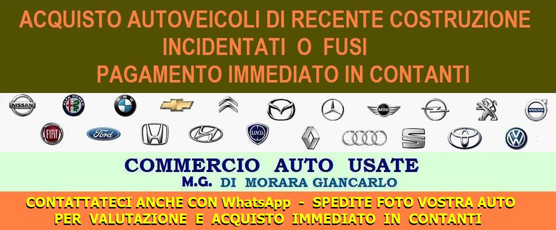  COMPRO VENDO AUTO USATE E FURGONI TUTTE MARCHE - auto incidentate e sinistrate, M. G. di Morara Giancarlo BOLOGNA