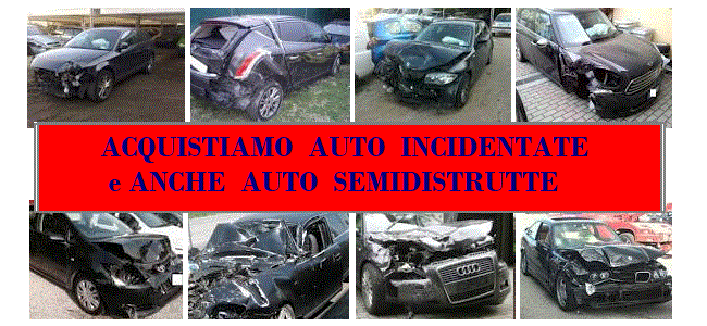 MORARA AUTO  ACQUISTO AUTO USATE E INCIDENTATE VARIE MARCHE