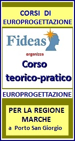  CORSI DI  EUROPROGETTAZIONE REGIONE MARCHE  Fondi Europei Sviluppo Regionale (FESR)