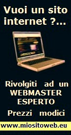 WEBMASTER PRIMO SU INTERNET IN ITALIA