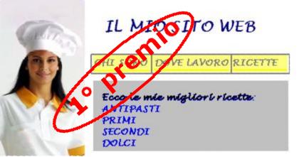 2 PREMIO sito web di tre pagine