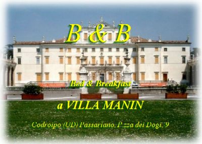 Bed and Breakfast B&B di Villa Manin