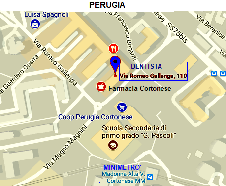 DENTISTA A PERUGIA via Gallenga 110