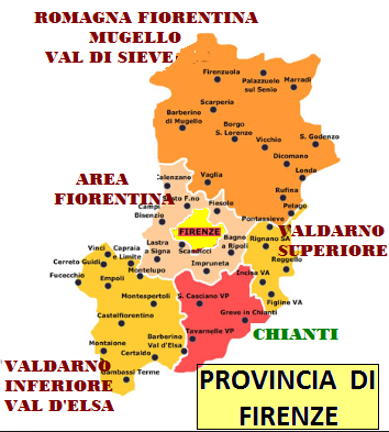 TUTTI I COMUNI DELLA PROVINCIA DI FIRENZE LIBERI DAL CORONA VIRUS