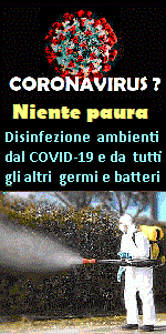 DISINFEZIONE AMBIENTI DA CORONA VIRUS COVID-19 e da tutti gli altri germi e batteri con OZONIZZATORE