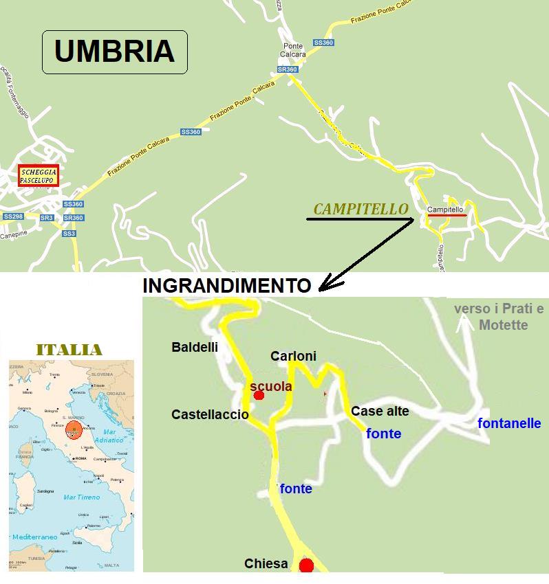 Carta di Campitello comune di Scheggia e Pascelupo