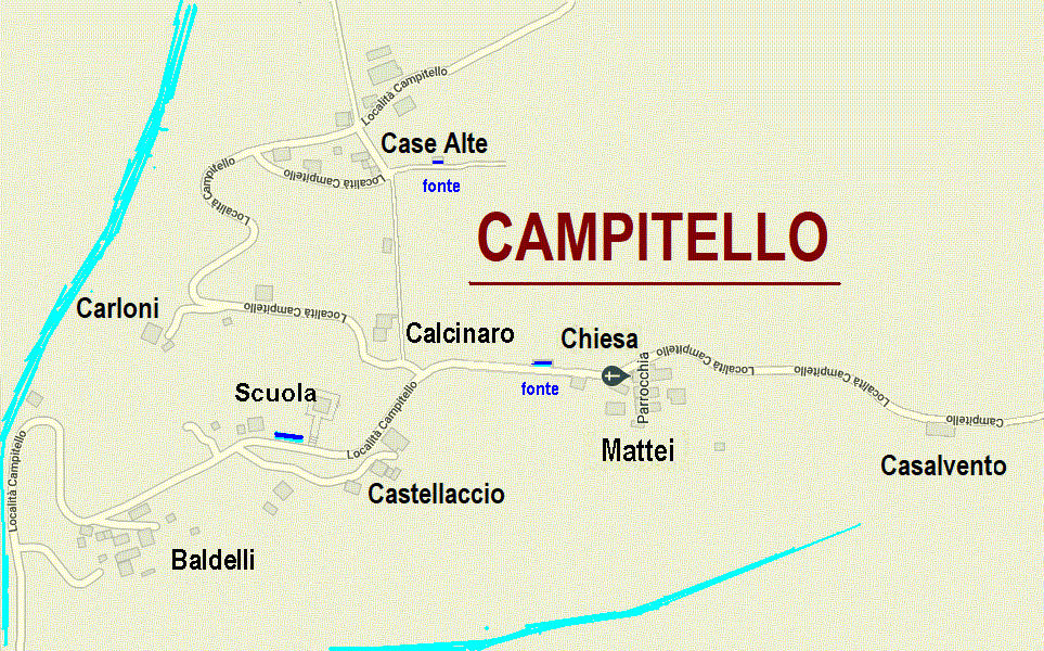 Carta di Campitello comune di Scheggia e Pascelupo