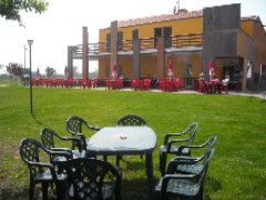 Tavolate in giardino