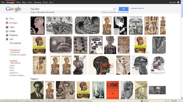Foto relative a Fritz Kahn su Google