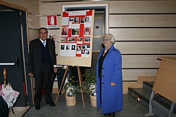 Paola Lanzara e il Presidente del Garden Club