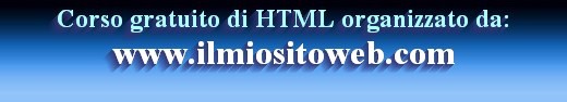 CORSO GRATUITO DI HTML