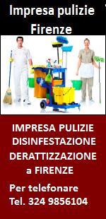  IMPRESA PULIZIE A FIRENZE  DISINFESTAZIONI E DERATTIZZAZIONI a Firenze 