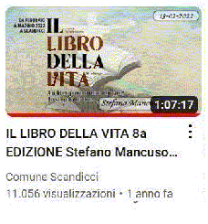 CONFERENZA RECENTE DI STEFANO MANCUSO SUL LIBRO DELLA VITA 