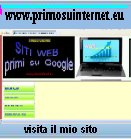  primosuinternet.eu
Siti web primi su internet