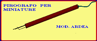 Pirografo per miniature 