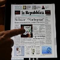  i Pad per leggere La Repubblica