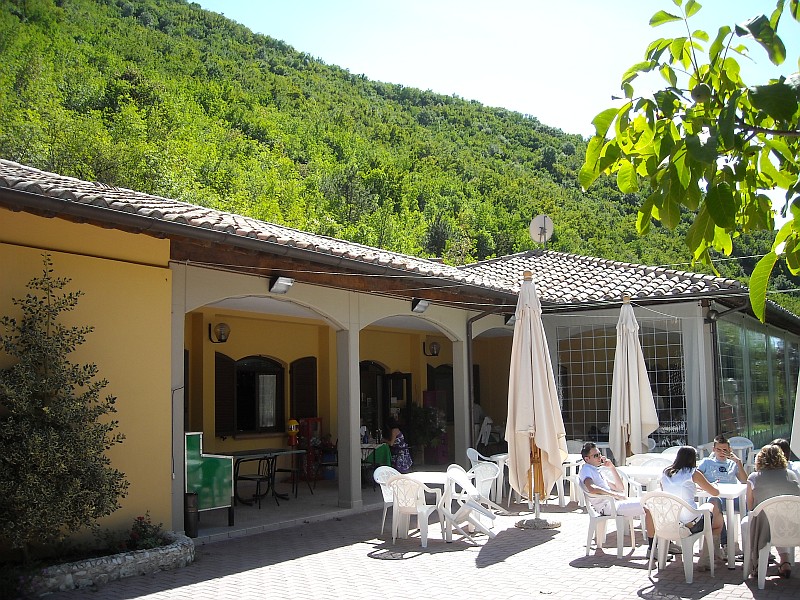 Ampi spazi all'aperto 