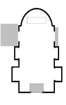 Pianta della chiesa