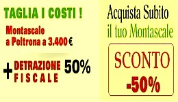 SCONTI E FINANZIAMENTI 
clicca per ulteriori informazioni