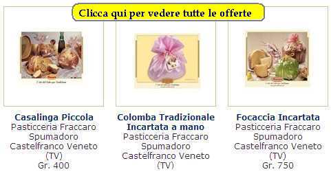 clicca per vedere le nostre confezioni regalo Pasquali